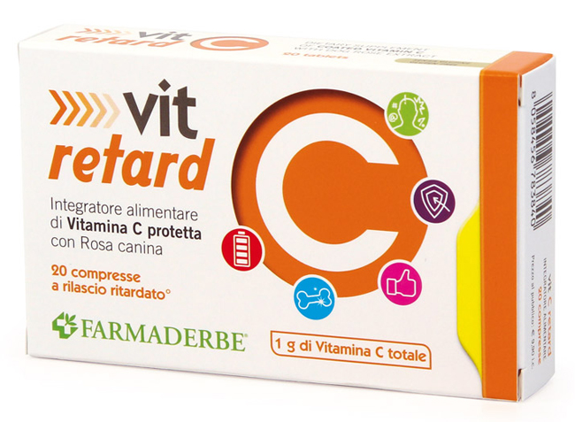 VIT C RETARD 20 COMPRESSE A RILASCIO RITARDATO - FarmaLucia