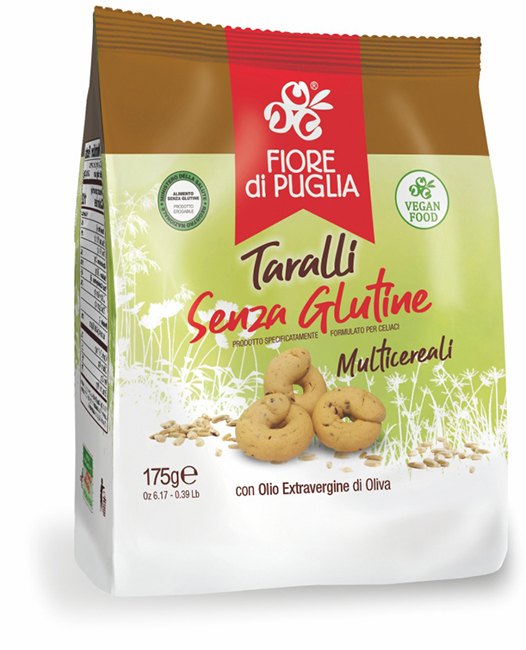 FIORE DI PUGLIA TARALLI MULTICEREALE 175 G - FarmaLucia
