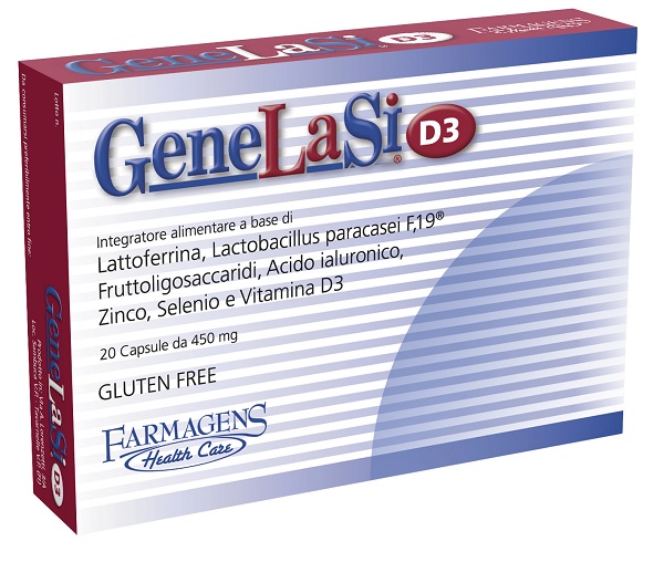 GENELASI D3 20 CAPSULE 450 MG - FarmaLucia