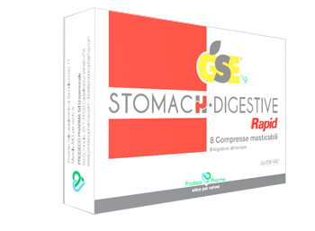 GSE STOMACH DIGESTIVE RAPID 8 COMPRESSE - FarmaLucia