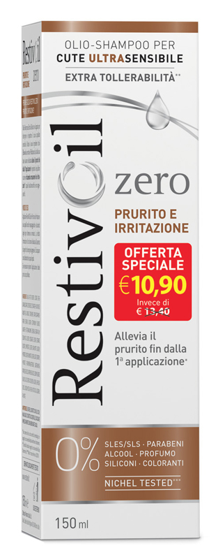 RESTIVOIL ZERO PRURITO E IRRITAZIONE OFFERTA SPECIALE 150 ML - FarmaLucia