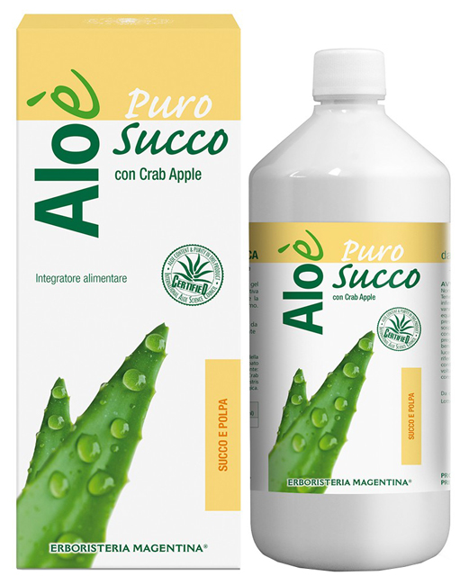 ALOE' ALOE SUCCO E POLPA BIO 1 LITRO - FarmaLucia