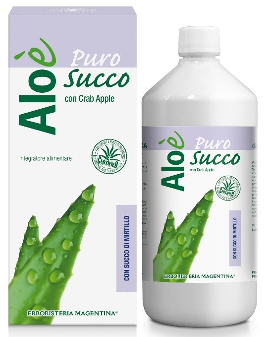 ALOE' ALOE VERA BIO + MIRTILLO 1 LITRO - FarmaLucia