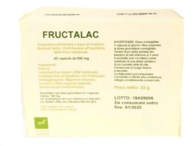 FRUCTALAC 60 CAPSULE - FarmaLucia