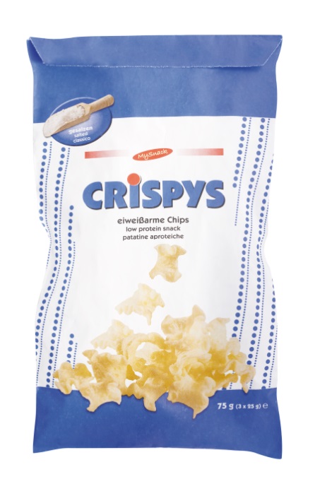 MY SNACK CRISPYS SFOGLIE DI PATATE 3 BUSTE DA 25 G - FarmaLucia