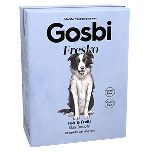 GOSBI FRESKO DOG FISH & FRUITS 375 G - FarmaLucia