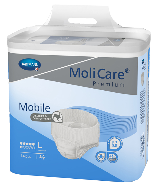 PANNOLINO PULL UP GIORNO MOLICARE MOBILE 6 GOCCE L 14 PEZZI CON IVA AL 22% - FarmaLucia
