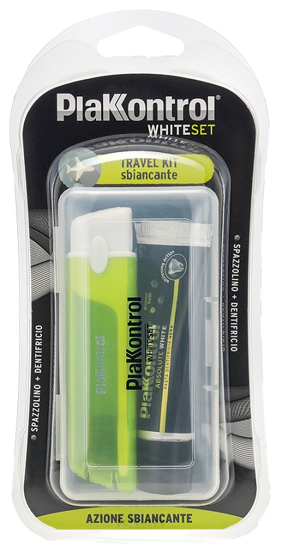 PLAKKONTROL WHITE SET TRAVEL KIT - FarmaLucia