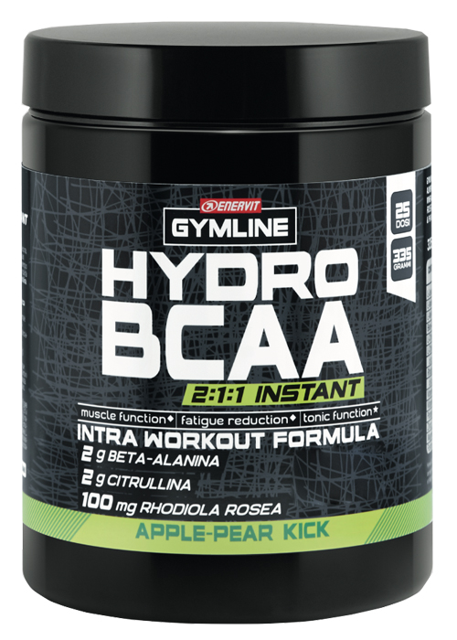 GYMLINE MUSCLE HYDRO BCAA INSTANT APPLE & PEAR POLVERE 335 G - FarmaLucia