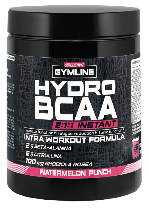 GYMLINE MUSCLE HYDRO BCAA INSTANT WATERMELON POLVERE 335 G - FarmaLucia