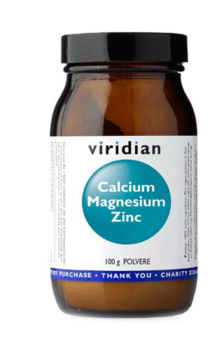 VIRIDIAN CALCIUM MAGNESIUM ZINC 100G POLVERE VIRIDIAN CALCIO MAGNESIO ZINCO - FarmaLucia