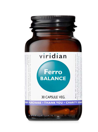 VIRIDIAN FERRO BALANCE 30 CAPSULE - FarmaLucia