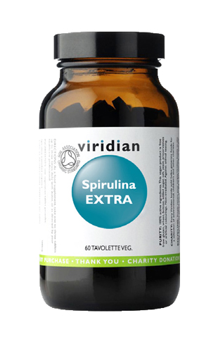 VIRIDIAN SPIRULINA EXTRA 60TAV - FarmaLucia