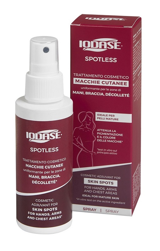 IODASE SPOTLESS TRATTAMENTO AGE SPOTS MANI BRACCIA DECOLLETE SPRAY 100 ML - FarmaLucia