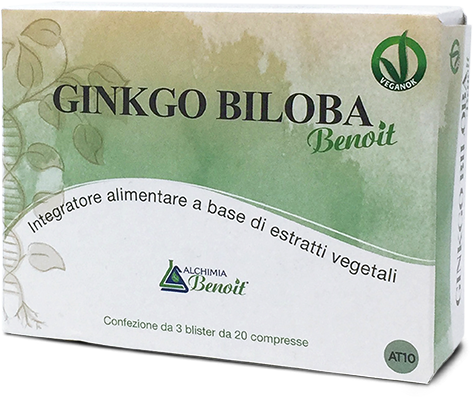 GINKO BILOBA BENOIT 60 COMPRESSE DA 500 MG - FarmaLucia