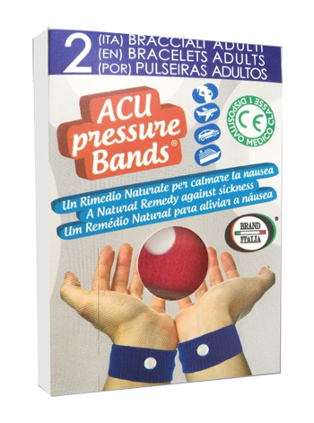 BRACCIALE ACU PRESSURE BAND ADULTI 2 PEZZI - FarmaLucia
