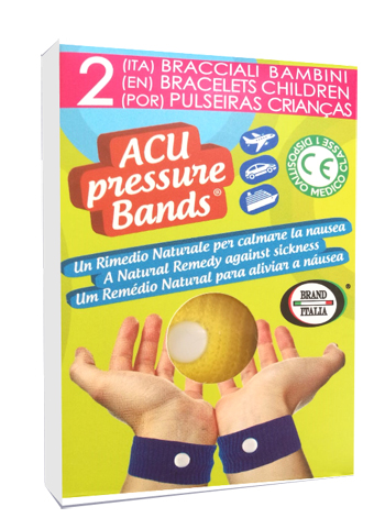 BRACCIALE ACU PRESSURE BAND BAMBINI 2 PEZZI - FarmaLucia