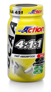 PROACTION BCAA 411 250 COMPRESSE - FarmaLucia