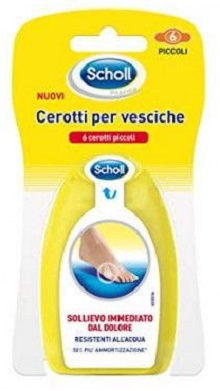SCHOLL CEROTTI PER VESCICHE PICCOLI 6 PEZZI - FarmaLucia