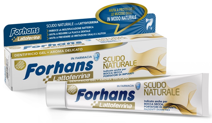 FORHANS DENTIFRICIO SCUDO NATURALE 75 ML - FarmaLucia