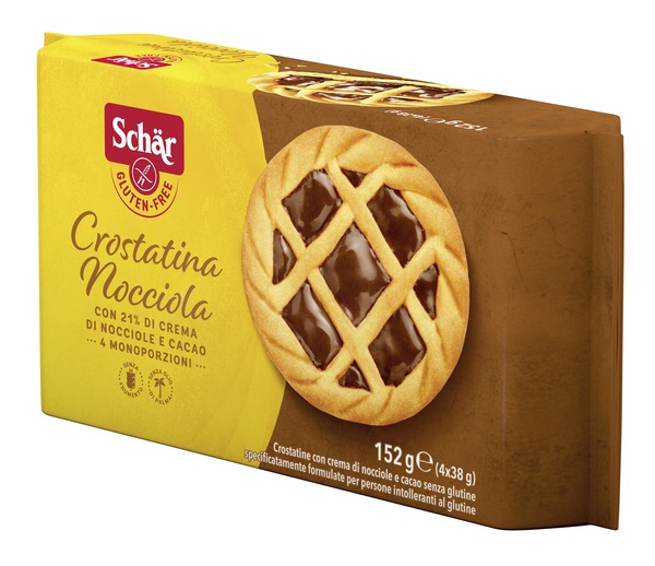 SCHAR CROSTATINA NOCCIOLA 4 MONOPORZIONI DA 38 G - FarmaLucia