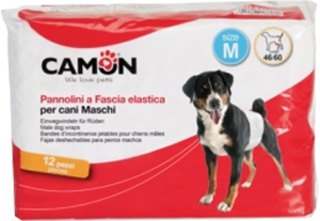 PANNOLINI A FASCIA CANI MASCHI MISURA 2 12 PEZZI - FarmaLucia