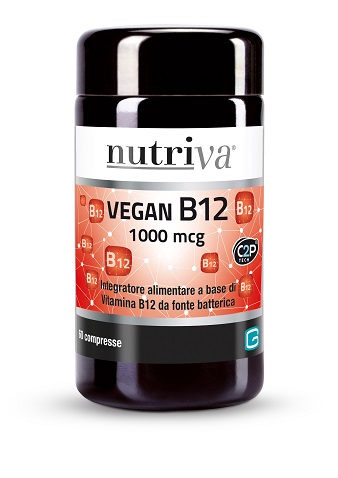 NUTRIVA VEGAN B12 60 COMPRESSE 1000MCG - FarmaLucia