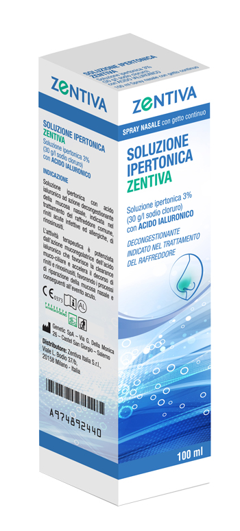 SOLUZIONE IPERTONICA ZENTIVA SPRAY NASALE 100 ML - FarmaLucia
