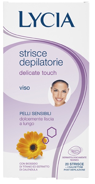 LYCIA 20 STRISCE VISO DELICATE 12 PEZZI - FarmaLucia
