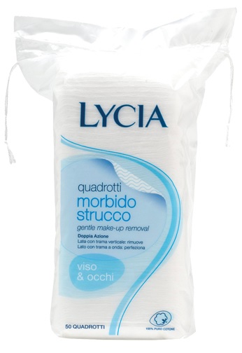 LYCIA 50 QUADROTTI COTONE STRISCIA 12 PEZZI - FarmaLucia