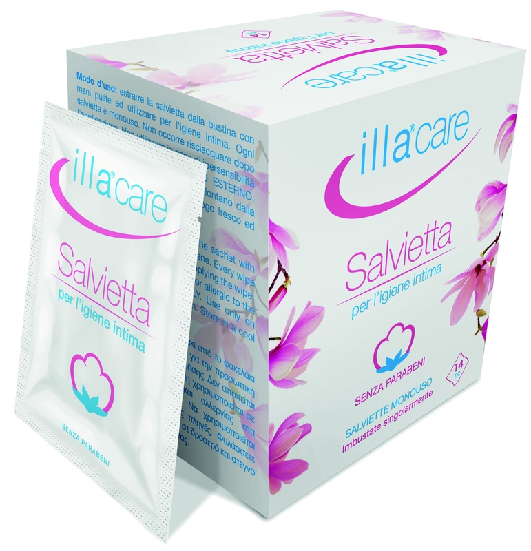 ILLA CARE SALVIETTA INTIMA 14 PEZZI - FarmaLucia