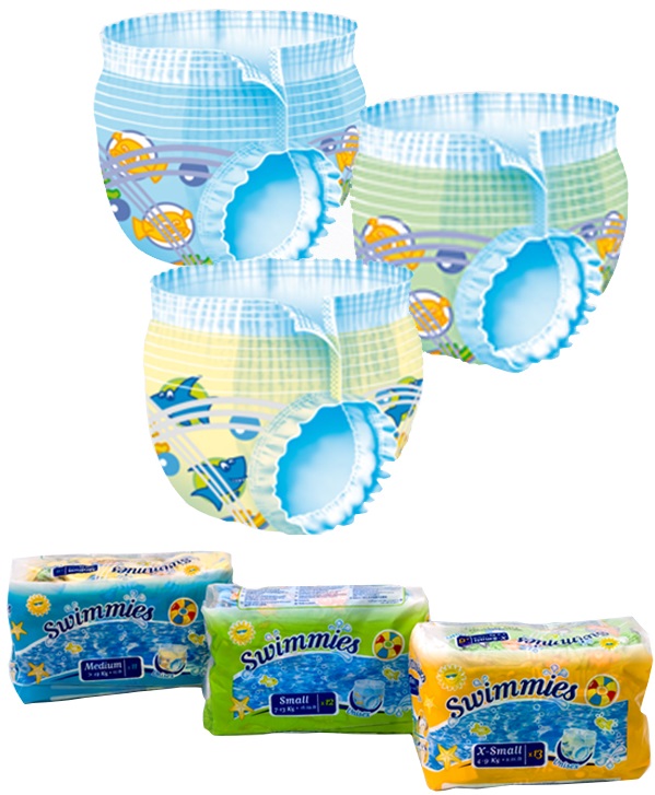 SWIMMIES PANNOLINO PANTS S3 12 KG+ TAGLIA M 11 PEZZI - FarmaLucia