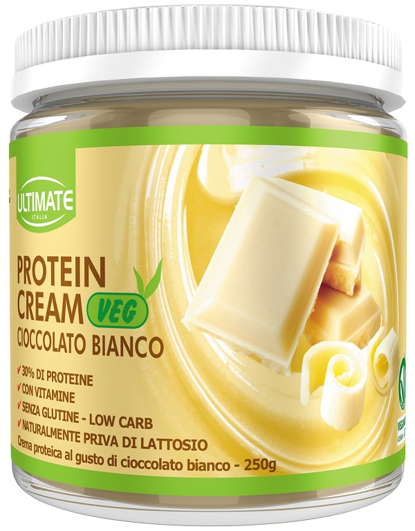 ULTIMATE PROTEIN CREAM VEG CIOCCOLATO BIANCO 250 G - FarmaLucia