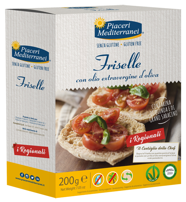 PIACERI MEDITERRANEI FRISELLE 200 G - FarmaLucia