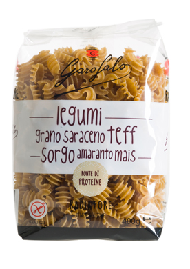 GAROFALO RADIATORI PASTA SENZA GLUTINE LEGUMI E CEREALI 400 G - FarmaLucia