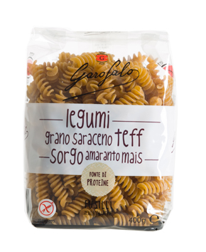 GAROFALO FUSILLI PASTA SENZA GLUTINE LEGUMI E CEREALI 400 G - FarmaLucia