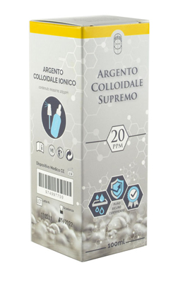 ARGENTO COLLOIDALE SUPREMO 20PPM 100 ML SPRAY + CONTAGOCCE - FarmaLucia