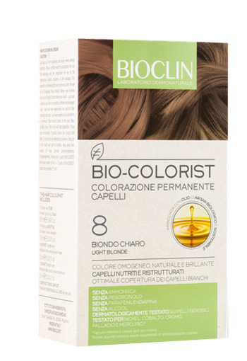 BIOCLIN BIO COLORIST 8 BIONDO CHIARO - FarmaLucia