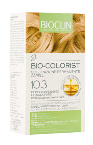 BIOCLIN BIO COLORIST 10,3 BIONDO CHIARISSIMO EXTRA DORATO - FarmaLucia