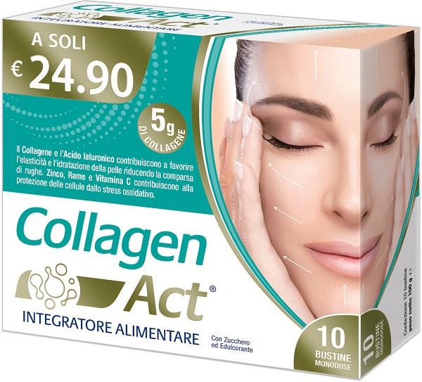 COLLAGEN ACT 10 BUSTINE MONODOSE - FarmaLucia