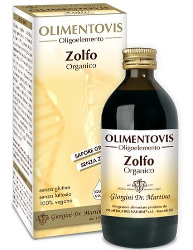 ZOLFO ORGANICO OLIMENTOVIS 200 ML - FarmaLucia