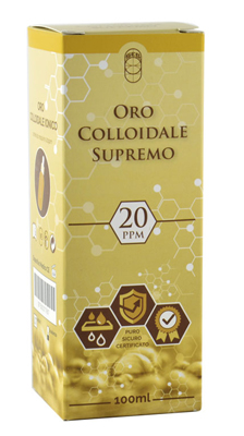ORO COLLOIDALE SUPREMO 20PPM 100 ML - FarmaLucia