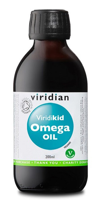 VIRIDIAN VIRIDIKID OMEGA OIL 200 ML - FarmaLucia