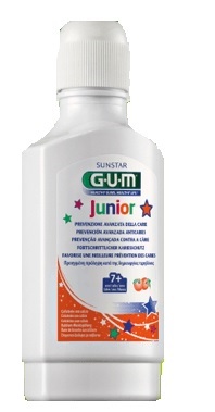 GUM JUNIOR MONSTER COLLUTORIO 300 ML PER BAMBINI DAI 6 ANNI IN SU - FarmaLucia