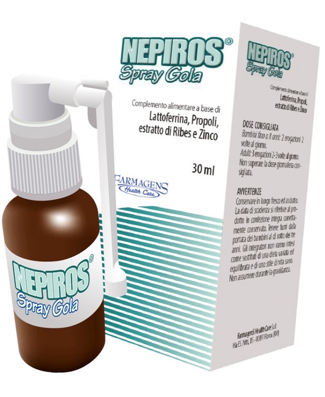 NEPIROS SPRAY GOLA 30 ML NUOVA FORMULA - FarmaLucia