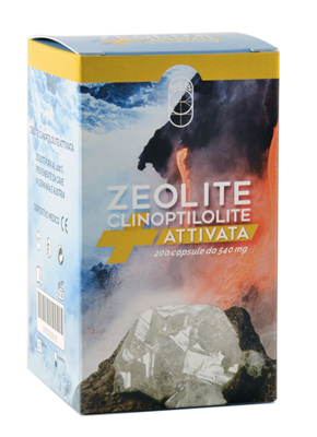 ZEOLITE CLINOPTILOLITE ATTIVATA SUPREMA 200 CAPSULE 540 MG 108 G - FarmaLucia