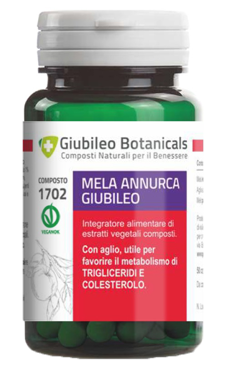 GIUBILEO BOTANICALS MELA ANNURCA 50 CAPSULE - FarmaLucia