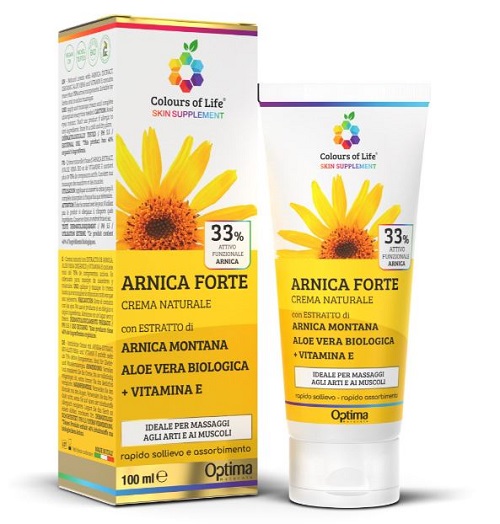 COLOURS OF LIFE SKIN SUPPLEMENT ARNICA FORTE 33% CREMA 100 ML - FarmaLucia