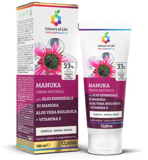 COLOURS OF LIFE SKIN SUPPLEMENT MANUKA CREMA 100 ML - FarmaLucia