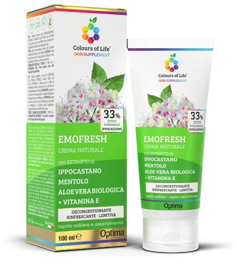 COLOURS OF LIFE SKIN SUPPLEMENT EMOFRESH CREMA 100 ML - FarmaLucia